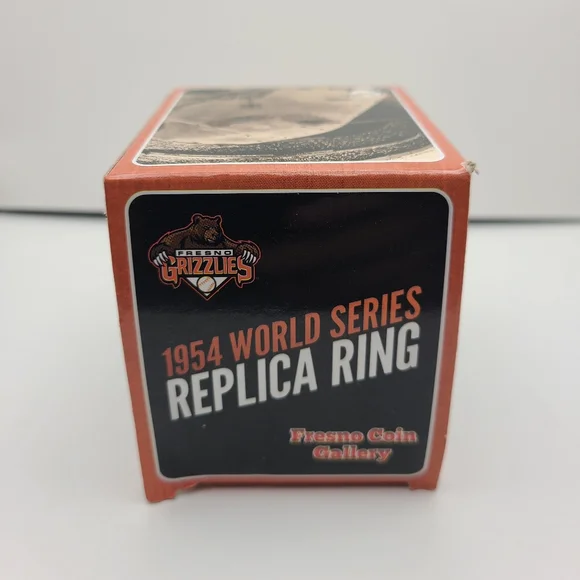 Fresno Grizzlies 1954 New York Giants World Series Ring Stadium Giveaway - Picture 5 of 5